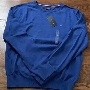 NWT Tommy Hilfiger Men's Blue Sweater